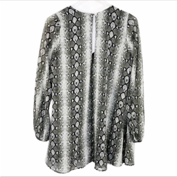 SHOW ME YOUR MUMU snakeskin tunic top or mini dress M - Picture 9 of 12